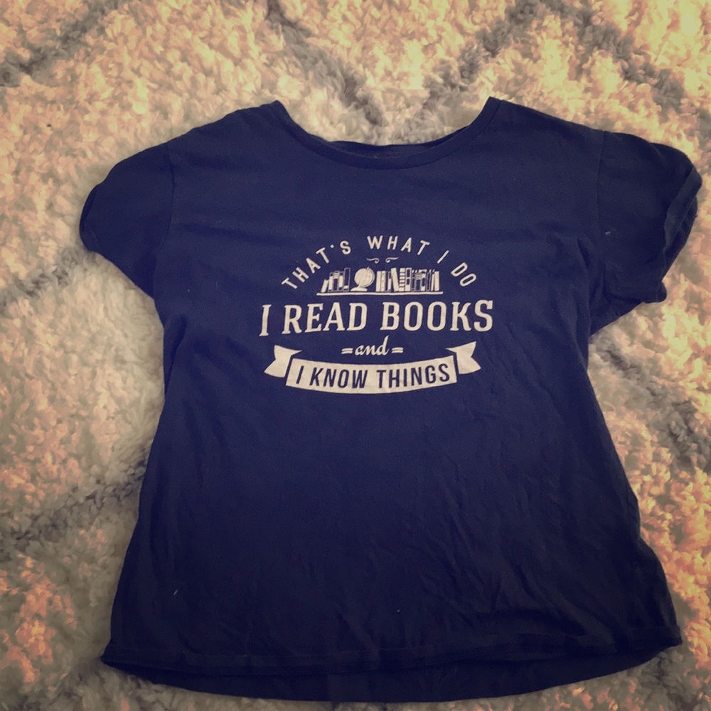Dark blue t-shirt